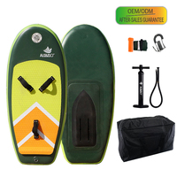 La meilleure feuille d'aile de surf populaire pour hydroptère pour les eaux océaniques comprend une pompe à sac en PVC et polyester durables