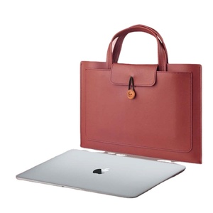 Porte-documents en cuir <span class=keywords><strong>pour</strong></span> hommes 18 pouces ordinateur portable Messenger Bag Office Satchel Computer Bag <span class=keywords><strong>pour</strong></span> hommes et femmes - Product Image 1