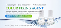 Agent fixateur de couleur pour colorants réactifs et directs, polymères cationiques, 50 % de matière sèche, pour usage textile