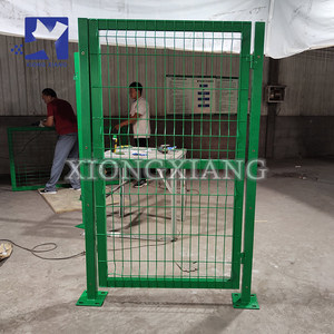 Hàn dây lưới an toàn trang trại hàng rào vườn thép mạ kẽm bền 3D hàn cong Bảng điều chỉnh hàng rào - Product Image 5