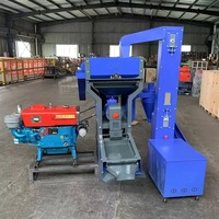 Décortiqueuse de riz combinée type 70 80 avec élévateur, éliminateur de pierres, tamis vibrant et unité de broyage de son fin