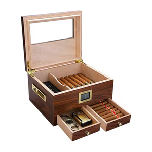 Estuches <span class=keywords><strong>de</strong></span> Madera Clásicos <span class=keywords><strong>de</strong></span> Doble Piso para Cigarros <span class=keywords><strong>de</strong></span> Lujo, <span class=keywords><strong>Precio</strong></span> <span class=keywords><strong>de</strong></span> Fábrica, Humidores <span class=keywords><strong>de</strong></span> Madera Lacada Personalizados, Caja <span class=keywords><strong>de</strong></span> Almacenamiento Portátil Ecológica - Product Image 4