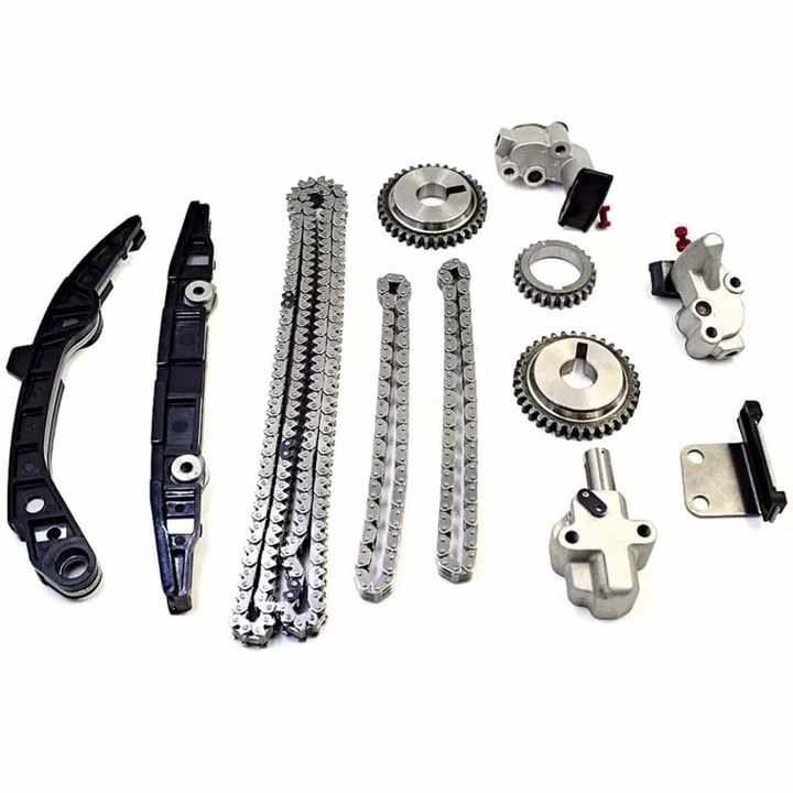 12pc/set Timing Chain Kit Guide Rail Tensioner Sprockets Engine