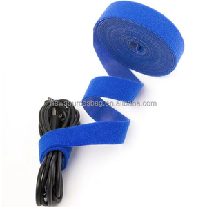 Tái sử dụng quản lý cáp móc và vòng lặp quan hệ cáp tổ chức dây dây đai có thể điều chỉnh trở lại trở lại móc vòng lặp Băng - Product Image 3