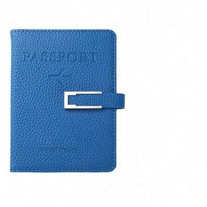 Porta Tarjetas de Pasaporte Multifuncional de PU con Impresión de Serigrafía RFID Anti-Robo Ecológico de Moda 2024 - Product Image 5