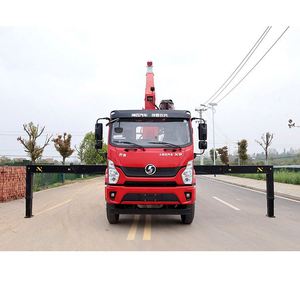 Camion porte-grue télescopique Shacman 4x2 8T transfrontalier avec échelle d'accès - Product Image 6