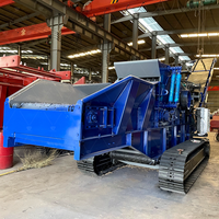 Broyeur de branches hydraulique mobile pour bois
