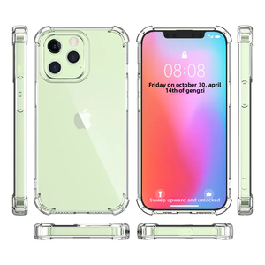 Transparent TPU 360 Full Body Anti-drop and Shockproof Phone Case with Holster for <strong>Iphone16</strong> E PRO MAX PLUS - Product Image 5