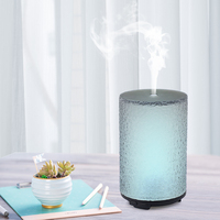 ODM OEM Lumières colorées en forme de vase Humidificateur d'huiles essentielles Diffuseur d'huile d'aromathérapie en résine