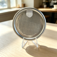 206 # 209 # 211 # 300 # 305 # 307 # 309 # 401 # Couvre-boîtes en aluminium de qualité alimentaire à ouverture facile, scellés anti-déversement pour poudres sèches, pour bidons de lait