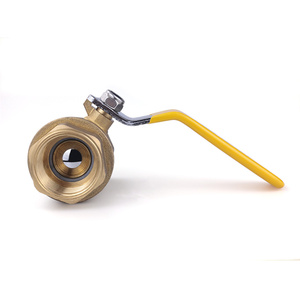 TMOK Yuhuan Factory OEM 1/2 "-1" Pulgadas Personalización 600 WOG NPT BSP LF Válvula <span class=keywords><strong>de</strong></span> bola <span class=keywords><strong>de</strong></span> latón <span class=keywords><strong>de</strong></span> puerto completo - Product Image 2