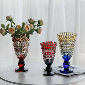 <span class=keywords><strong>Vase</strong></span> américain <span class=keywords><strong>de</strong></span> grande taille <span class=keywords><strong>en</strong></span> <span class=keywords><strong>verre</strong></span>, couleur élégante, sur <span class=keywords><strong>pied</strong></span> haut, pour fleurs hydroponiques, fleurs séchées, ornements décoratifs - Product Image 1