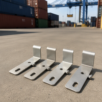Support de fixation industriel sur mesure en acier galvanisé, aluminium et acier inoxydable pour équipement et machines