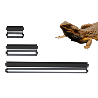 NOMOYPET Reptile UVB Tube Lampe Fluorescente Lampe Titulaire Luminaire