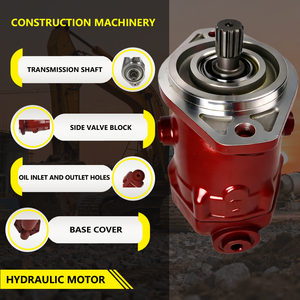 Moteur à pistons à déplacement fixe Eaton haute performance 74328 <span class=keywords><strong>DAB</strong></span> 1,62 pouces arbre extérieur SAE ports à joints toriques arrière - Product Image 2