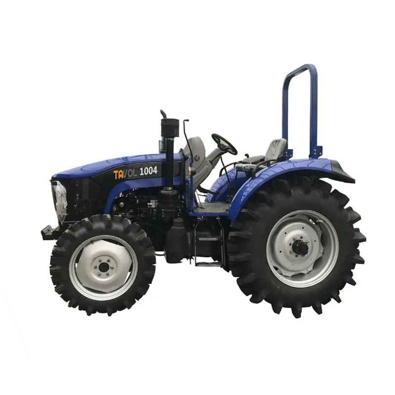farming tractor 100hp rops tractors with paddy tyre