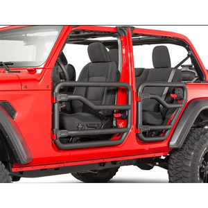 Demi-<span class=keywords><strong>porte</strong></span> en acier noir avec revêtement en poudre ApexRide pour <span class=keywords><strong>Jeep</strong></span> <span class=keywords><strong>Wrangler</strong></span> JL 2018+ - Product Image 3
