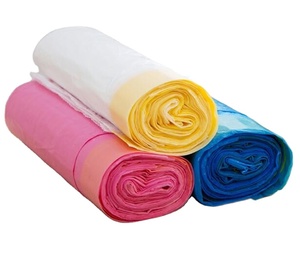 ถุงขยะแบบมีเชือกผูกปิดสนิท ถุงขยะพลาสติกแข็งแรงสำหรับขยะในครัวและการป้องกันของเหลว - Product Image 1