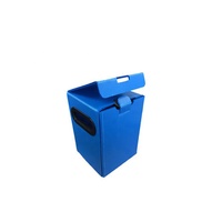 Petite urne de taille personnalisée en feuille ondulée PP pliante recyclable Coroplast boîte postale en plastique pour le ménage