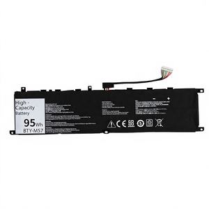 Batterie rechargeable BTY-M57 95Wh pour ordinateurs portables MSI GP66/GP76/Leopard 10UE/10UG/10UH/11UE/11UG/11UH/12UE/12UG - Product Image 1