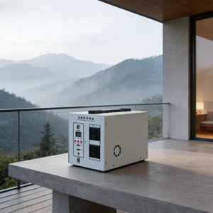 UPS Portátil de 330w, Batería de 256Wh, Onda Sinusoidal Modificada, Carga Solar, 2 Tomas de CA para Camping y Emergencias - Product Image 2