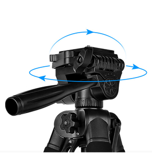 Trépied de vlogging flexible noir de 72 pouces à 3 sections pour téléphone portable - Product Image 4