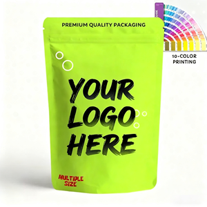 Bolsas de Plástico Laminadas con Papel de Aluminio, Resellables, con Cierre Zip, para Empaque de Productos Comestibles, a Prueba de Olores, para Dulces y Gomitas, Bolsas de Mylar de 3.5g, Impresión Personalizada - Product Image 2