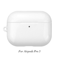 Funda Protectora para Auriculares Personalizada de Plástico para Sublimación 3D, Acabado Mate/Brillante, Anti-Caídas y Anti-Golpes, para 3 y 2