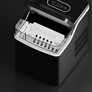 Ranbem 9 <span class=keywords><strong>Ice</strong></span> Cubes 2 Viên Đạn Kích thước Countertop điện tự động <span class=keywords><strong>Ice</strong></span> Cube <span class=keywords><strong>Maker</strong></span> Máy cho khách sạn nhà hàng hộ gia đình - Product Image 3