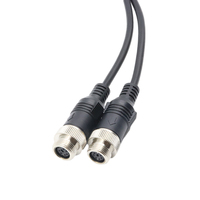 Buchse zu Buchse Rückfahr kamera Adapter kabel S Video Mini Din 6 Pin Audio Video für Autos