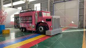 Camión de Comida para Hot Dogs, Remolque de Comida con Barbacoa Eléctrica para Exteriores, Cocina Móvil, Camiones de Helados, Remolque de Catering en Venta - Product Image 2