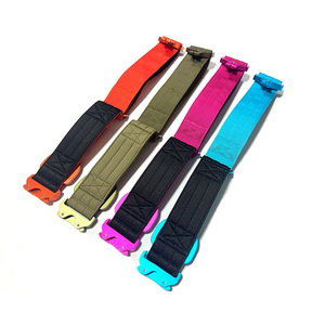 Collier pour <span class=keywords><strong>chien</strong></span> réglable en nylon épais et néoprène avec boucle en métal léger et poignée confortable - Product Image 3