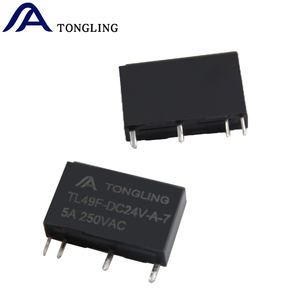 TONGLING TL49F Relay Industri Elektromagnetik untuk PCB 5V/12V/24V DC 5A Lebih dari 2 Ampere - Product Image 2