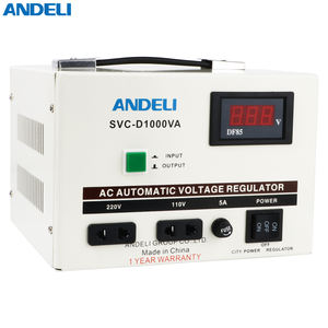 เครื่องปรับแรงดันไฟฟ้าสำหรับบ้านแบบเฟสเดียว ANDELI Group SVC-D1000VA 1KW - Product Image 4