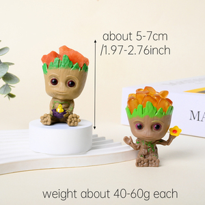 Figura <span class=keywords><strong>de</strong></span> Resina <span class=keywords><strong>de</strong></span> Alta Calidad <span class=keywords><strong>de</strong></span> Baby <span class=keywords><strong>Groot</strong></span>, Estatua <span class=keywords><strong>de</strong></span> Árbol <span class=keywords><strong>de</strong></span> Cristales Curativos con Cabeza <span class=keywords><strong>de</strong></span> Cristal Natural en Bruto para Decoración del Hogar - Product Image 3