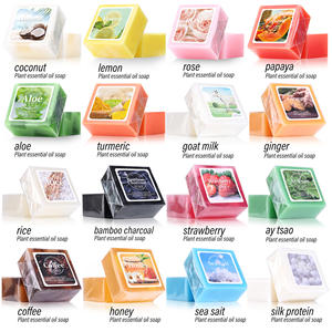 Savon Artisanal au Riz <span class=keywords><strong>et</strong></span> au Collagène, Éclaircissant <span class=keywords><strong>et</strong></span> Nettoyant, Savon pour le Visage <span class=keywords><strong>Hydratant</strong></span> <span class=keywords><strong>et</strong></span> Illuminant, Savon <span class=keywords><strong>de</strong></span> Bain à Base <span class=keywords><strong>de</strong></span> Plantes Papaye <span class=keywords><strong>Lait</strong></span> <span class=keywords><strong>de</strong></span> Chèvre - Product Image 1