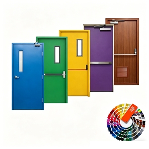 <span class=keywords><strong>Porte</strong></span> coupe-feu en métal certifiée, design personnalisé, résistance au feu de <span class=keywords><strong>90</strong></span> minutes, <span class=keywords><strong>porte</strong></span> battante avec résistance au feu de 2 heures - Product Image 1