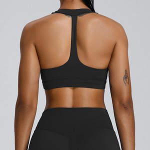 Ensemble de Yoga doux respirant pour femmes soutien-gorge à col en V élastique haut ensemble de Leggings de gymnastique taille haute ensemble de Leggings à séchage rapide pour femmes - Product Image 6