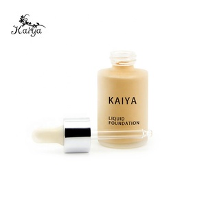 OEM doux mat visage cosmétique contrôle de l'huile peau imperméable fond de teint Base de maquillage couverture complète vente en gros fond de teint liquide - Product Image 4
