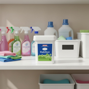 Paquete de Cubos de Tabletas de Polvo Granular, Estabilizador de Agua Efectivo, Ácido Cianúrico CYA para Piscinas - Product Image 4