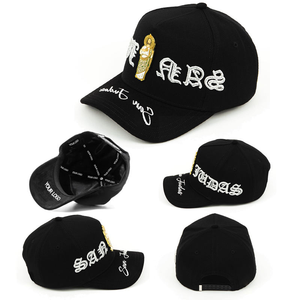 Cappelli Personalizzati di Alta Qualità a 5 Pannelli con Logo Ricamato 3D, Cappellino da Baseball con Visiera Curva e Logo Metallico Big <span class=keywords><strong>Boss</strong></span> - Product Image 2