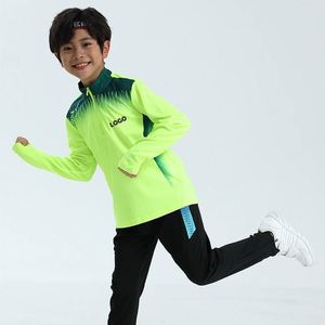 Conjunto Deportivo Personalizado para Niños, Chaqueta y Pantalones de Chándal de Poliéster para Entrenamiento de Fútbol, Chándal de Invierno para Niños y Hombres - Product Image 2