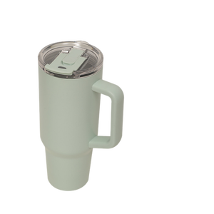 Vaso Térmico de Acero Inoxidable de 40 oz con Asa y Pajita, 100% Hermético, Apto para Lavavajillas, Mantiene las Bebidas Frías o Calientes de 12 a <span class=keywords><strong>24</strong></span> <span class=keywords><strong>Horas</strong></span> - Product Image 6