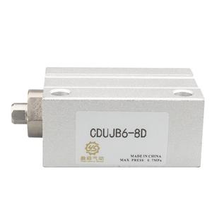 กระบอกลมแบบติดตั้งฟรี Cdujb6-8d ขนาดรู 6 มม. แบบสองทาง สำหรับระบบอัตโนมัติในอุตสาหกรรม - Product Image 4