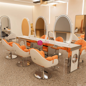 Yicheng Beauté Grossiste Salon de Coiffure Ensemble Complet de Mobilier de Salon pour Barbiers et Ongleries de Haute Qualité - Product Image 3
