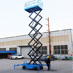 Nhà Máy Giá 4-16M 450Kg Towable Di Động Cắt Kéo Nâng Điện Thủy Lực Nâng Nền Tảng Cho Trên Không Làm Việc - Product Image 4