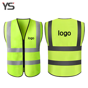 Chaleco de Seguridad de Alta Visibilidad con Logotipo Personalizado, Ropa de Trabajo de Seguridad para Obras de Construcción, Control de Tráfico, Resistente a la Intemperie - Product Image 1