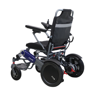 Sedia a Rotelle Elettrica Pieghevole Leggera - Telaio in Alluminio, Lunga Durata della Batteria, <span class=keywords><strong>Portatile</strong></span> per Viaggi - Product Image 2