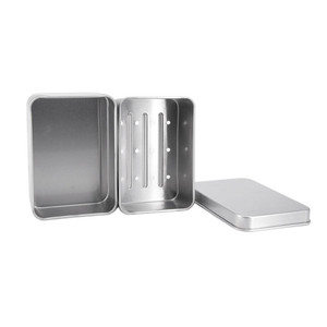 Jabonera de Aluminio Plateado de 150 ml, Caja de Almacenamiento de Jabón de Metal Antirust, Portátil, Resistente a la Humedad, para el Hogar o Viajes - Product Image 2