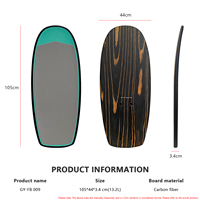 Planche de Wing Foil en Carbone à Livraison Rapide, Hydrofoil 105cm 13L, Planche Foil de Taille Moyenne pour Riders en Progression